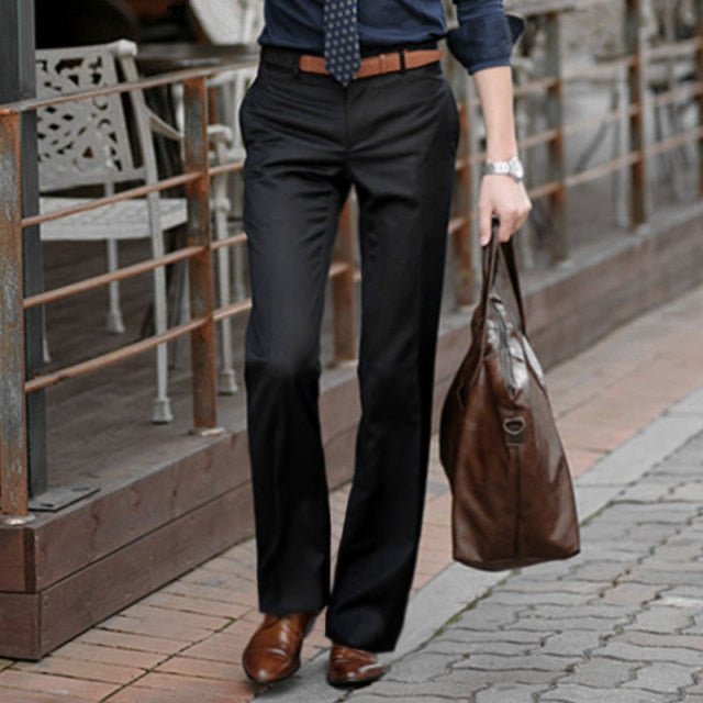 Men's Comfortable Boot Cut Trousers EssieK Men's Comfortable Boot Cut Trousers EssieK