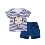 Baby Short Sleeve Cotton Short Set