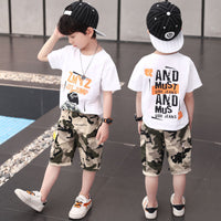 Boys' Printed Short Sets