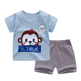 Baby Short Sleeve Cotton Short Set