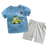 Cotton T-shirt and Summer Shorts