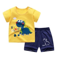 Baby Short Sleeve Cotton Short Set