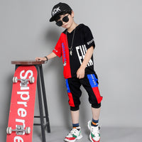 Children's Summer Short-sleeved Suit