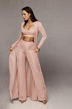 Women Bandage Lace-up 3-Piece set