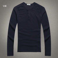 Henley T-shirts Slim Fit