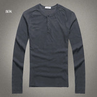 Henley T-shirts Slim Fit