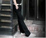 Men's Business Casual Boot Cut Trousers