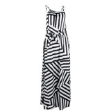 Women's Striped Maxi Dress