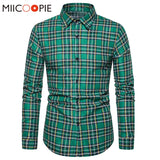 Long Sleeve Plaid Shirts For Men