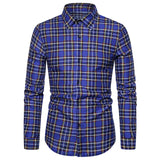 Long Sleeve Plaid Shirts For Men