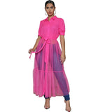 Long Gauze Dress