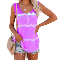 Summer Tie dye Tank Tops