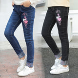 Young Girls' Cartoon Jeans 4T-13Y