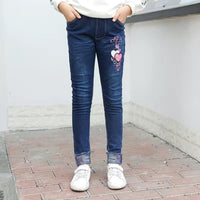 Young Girls' Cartoon Jeans 4T-13Y