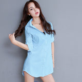 Women's Blouse-Long Sleeve