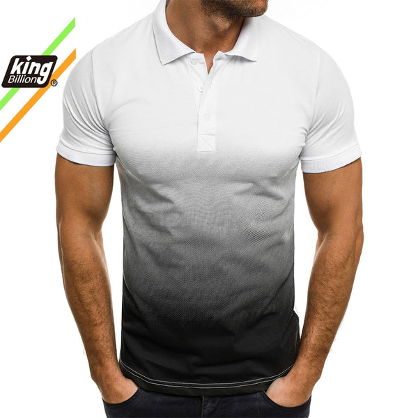 Short Sleeve Contrast Color Polo