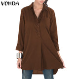 Long Sleeve Solid Tunics