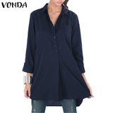 Long Sleeve Solid Tunics