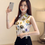 women's floral print summer blouses