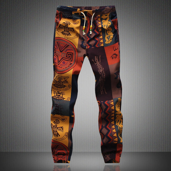 Printed Joggers