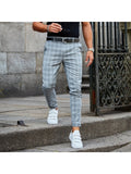 Men's Casual Plaid Pants