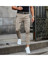 Men's Casual Plaid Pants