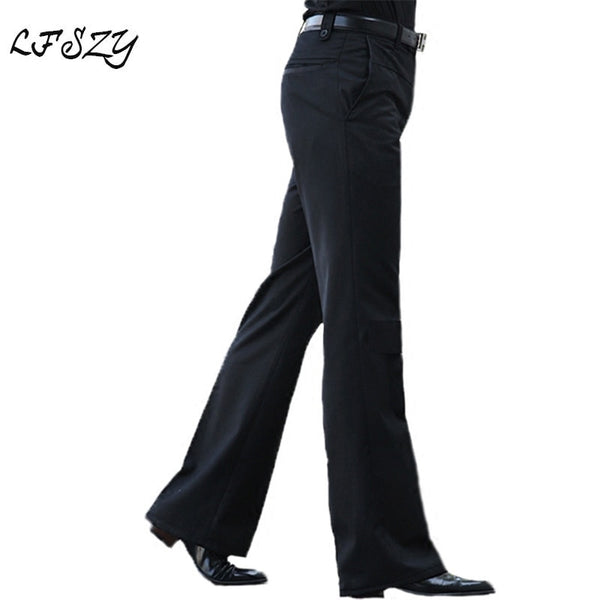 Men's Formal Flared Trousers