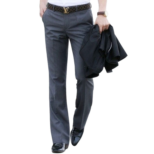 Men's Comfortable Boot Cut Trousers EssieK Men's Comfortable Boot Cut Trousers EssieK