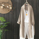 Women's Linen Split Tunic