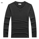 Long Sleeve V-neck T-shirt